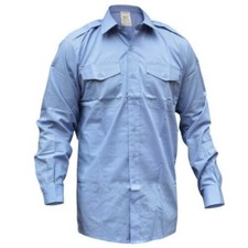 RAF Blue Shirt British Air Force Service Uniform Dress Short or Long Sleeves GD1