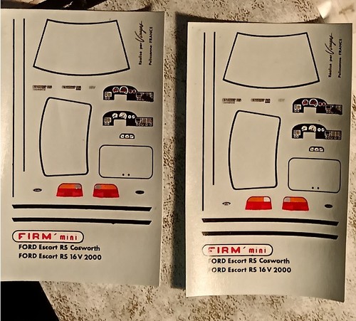 Decal ford escort - escort, rs