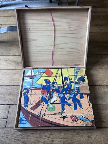Ancien jeu cubes - jeu, de