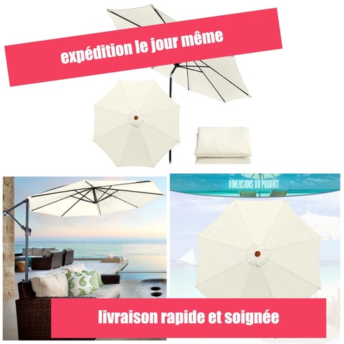 Toile rechange parasol m - parasol, 3