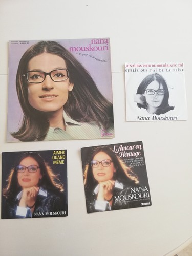 Lot vinyles 45 tours - lot, et