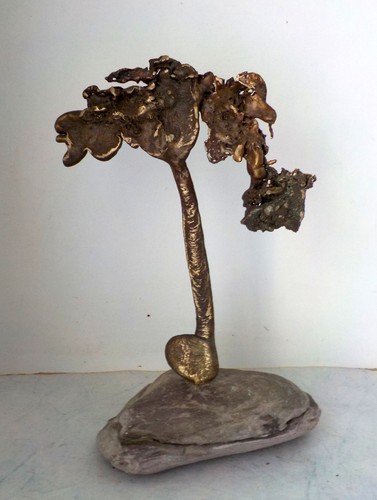 Arbre bronze non signé de - en,
