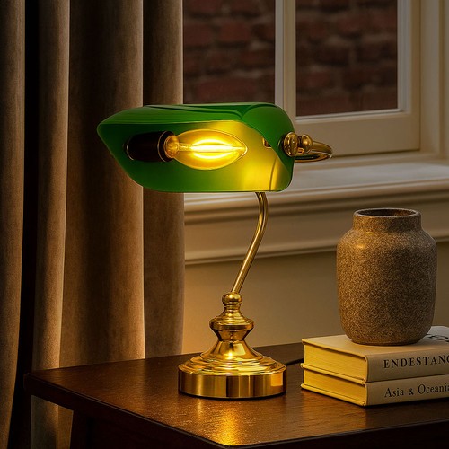 Lampe banquier - lampe, de