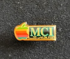 Rare Pin's APPLE MCI Apple Computer Computer Computer 
