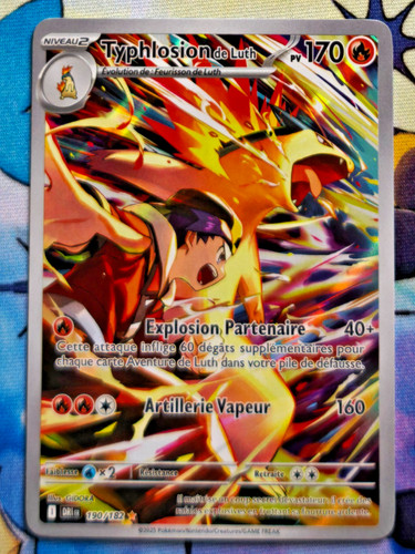 Carte pokémon typhlosion - carte,