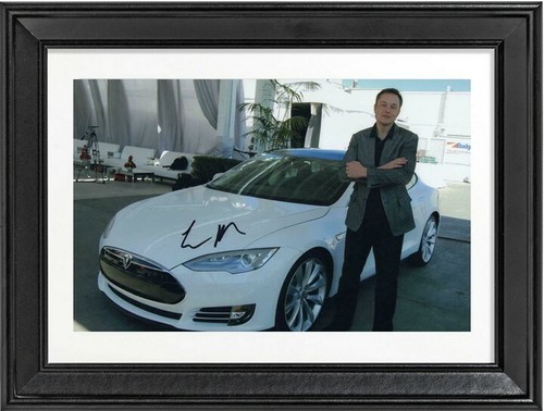 Elon musc autographe avec - elon,