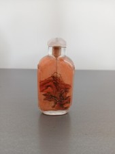 Tabatière en cristal taillé