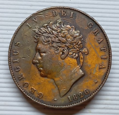 Royaume uni half penny - royaume-uni, 1826