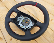 New VW Volkswagen Golf IV 4 MK4 Passat B5 Leather Sport Steering Wheel Red N...