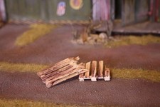 élément diorama palette bois