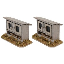  2 Pcs Déco Mini Poulailler