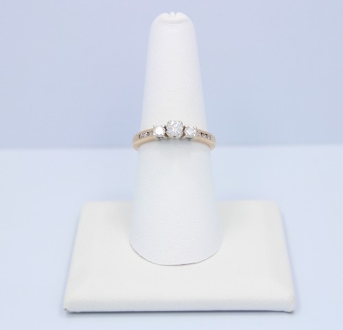 Vintage diamond solitaire ring - solitaire,
