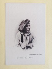 Old postcard Morvan Burgundy Franche Comté TYPE costume trade WOOD FLOAT float