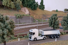 DAF XF-95 Sattzelzugmaschine & Benne Semi-Remorque Camion, Échelle Tt , 1:120,