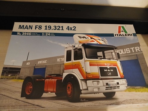 Maquette camion man 321 - maquette,
