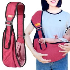 Portable baby carrier scarf breathable baby carrier side scarf...