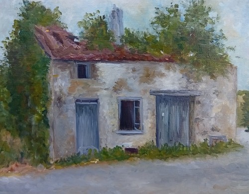 Tableau huile représentant - huile,