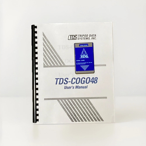 Tds cogo card for - tds,