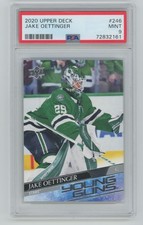 2020-21 SP Authentic Upper Deck Young Guns Acetate Jake Oettinger Dallas Stars