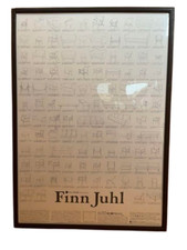 Finn Juhl Art Poster Framed Size approx. 30.3 inch x 42.1 inch [Frame Size]