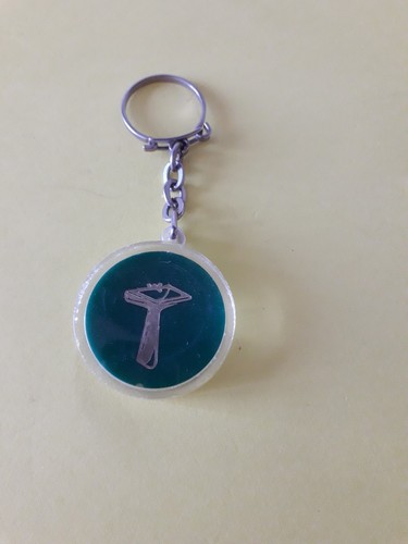 Porte clé vintage sanitaire