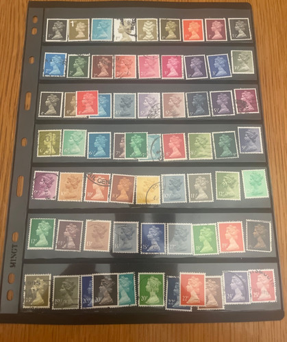 Timbres angleterre d - ;, +