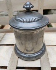 Boîte en étain massif poinçonnée – Étain d’art titre légal – Made in France