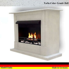 Ethanol Firegel Cheminee Fireplace Caminetti Chimenea Emily Deluxe Granit Noir
