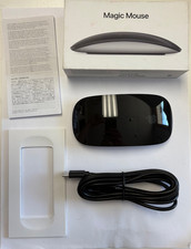 BOXED Apple Magic Mouse Multi-Touch Black MMMQ3AM/A A1657 NON APPLE CABLE