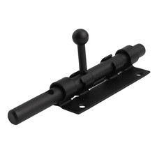 Boulon en acier inoxydable pour portes extérieures avec trou de cadenas sécuri