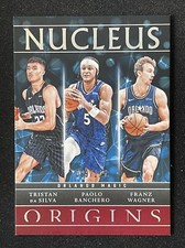 Paolo Banchero/Tristan Da Silva/Franz Wagner 2024-25 Panini Origins Nucleus /115