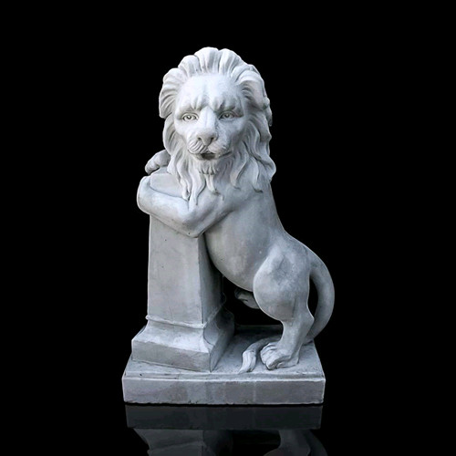 Sculpture classique lion - lion, en