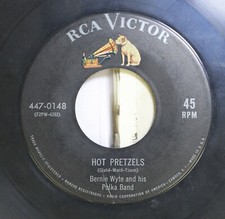 À Pois 45 Bernie Wyte Et His à Pois Bande - Hot Bretzels / Bière Tonneau Sur RC