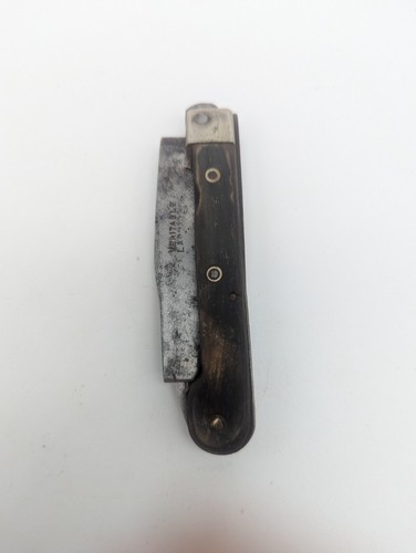 Couteau ancien pliant double - ancien,