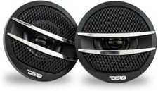 DS18 TX1S Car Audio 2" Super Tweeter Build In Crossover Silver 200 Watts - Pair