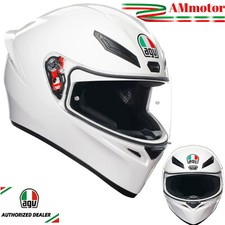 Casque Agv K1 S White Intégral De Moto Taille L 59 60 HELMET E02206