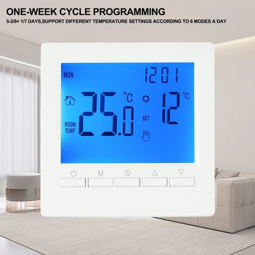 Thermostat écran lcd - lcd, pour