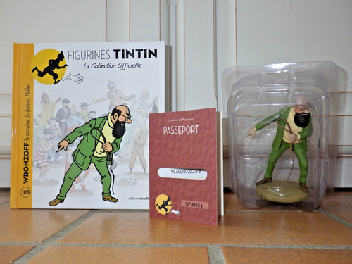 Figurine tintin collection - tintin,