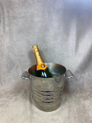 Seau champagne métal - à,
