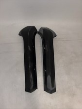 2006-2010 HUMMER H3 Front A Pillar left and right Windshield Molding Trim Black 