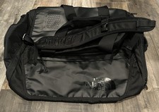 The North Face Base Camp Black Travel Waterproof Duffle Bag Backpack