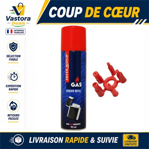 Recharge gaz butane silver - butane,