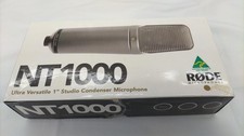 RODE NT1000 Condensateur Micro Utilisé Studio Enregistrement Chant Audio
