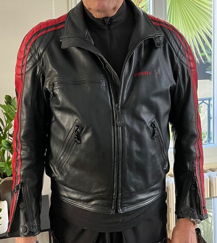 Blouson cuir danese ducati - en,
