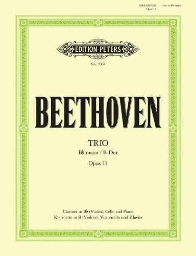 Beethoven clarinet trio bb - trio,