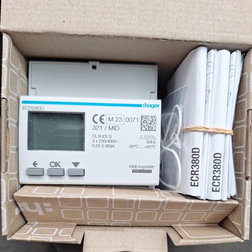 Hager ecr380d compteur - ecr380d, –