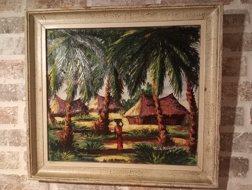 Tableau ancien signé
