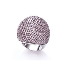 Créateur - J. Jaz Micro Pavé Grand Cocktail Bague - Rose - JZR004
