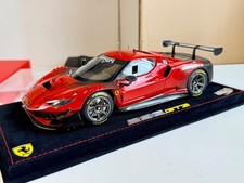 BBR P18225A FERRARI 296 GT3 2022 ROSSO CORSA LIMITED 449 PCS 1/18