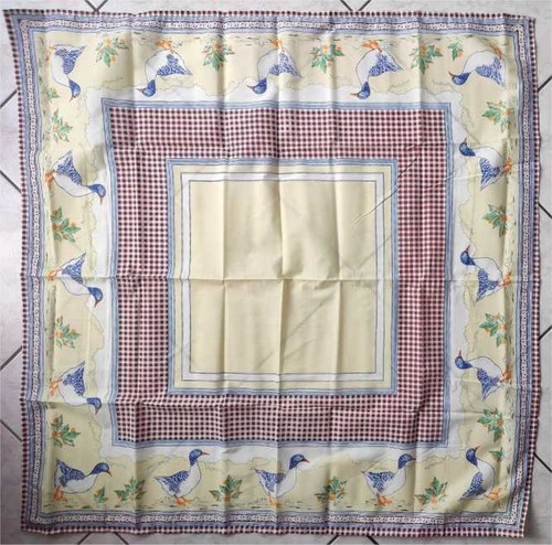 Nappe alsacienne avec - , motif